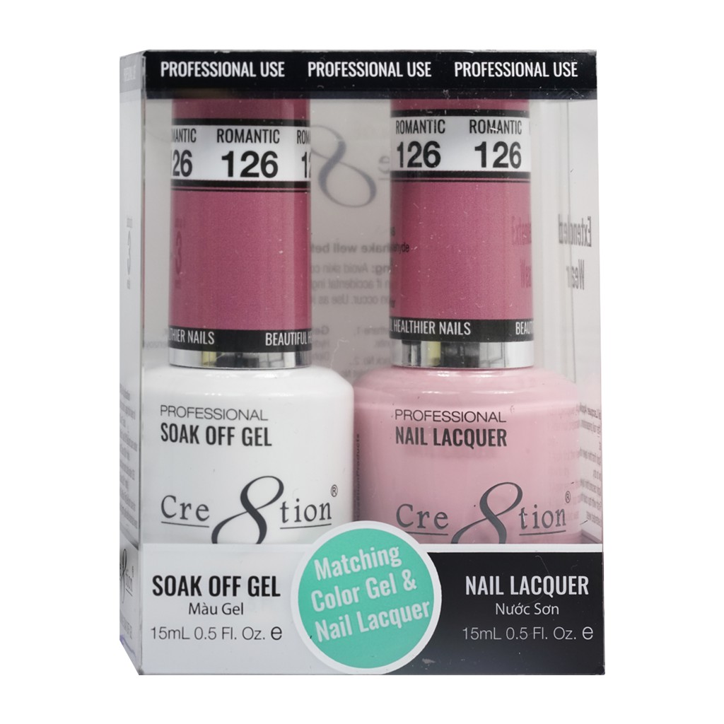 Sơn Cre8tion Duo gel Romantic_126