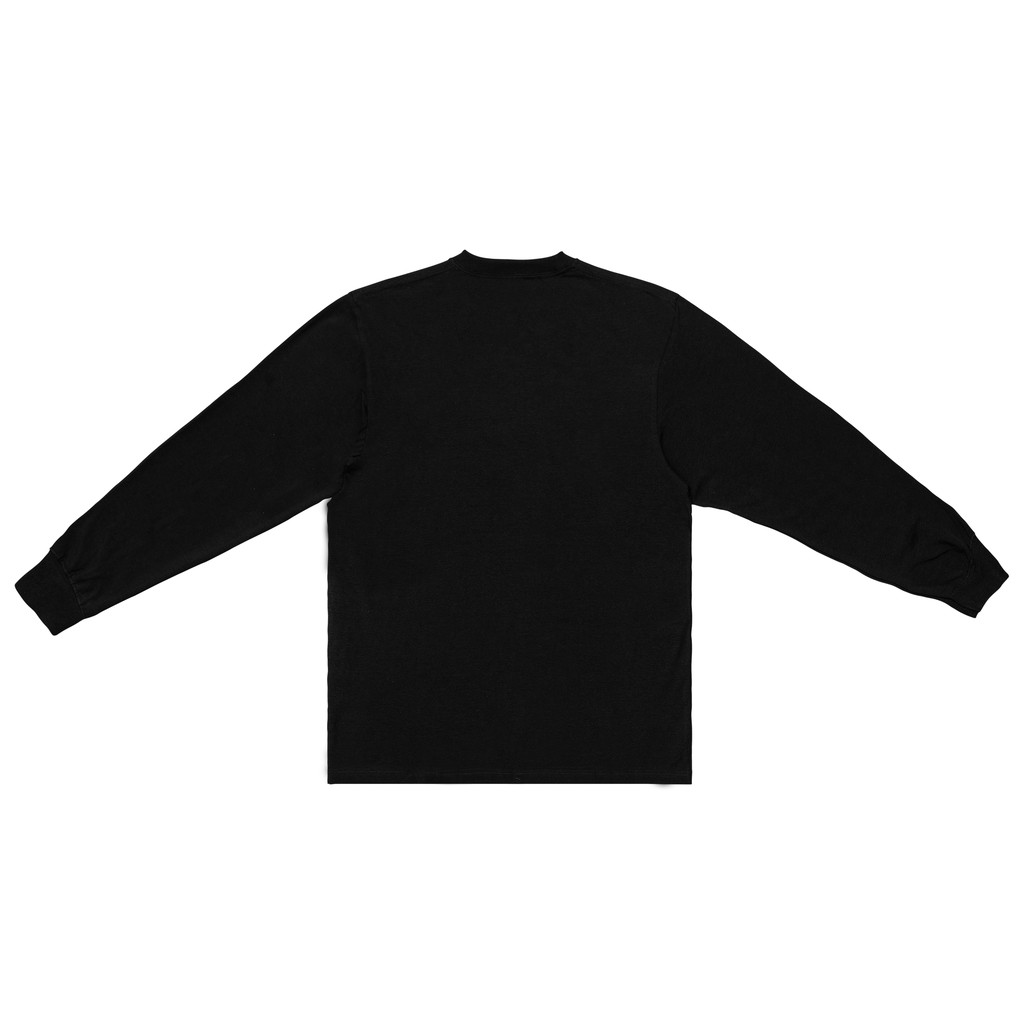 5THEWAY 5TW/RTW Ready to Wear Long Sleeve Traditional Tee Black Aka Áo Thun Trơn Tay Dài Màu Đen