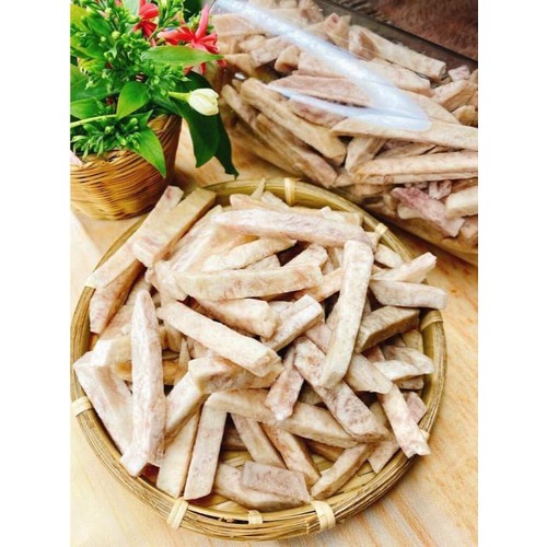 [Hàng xuất khẩu] Khoai môn sấy không đường, giòn rụm, thơm ngon - Hủ 250g / 400g