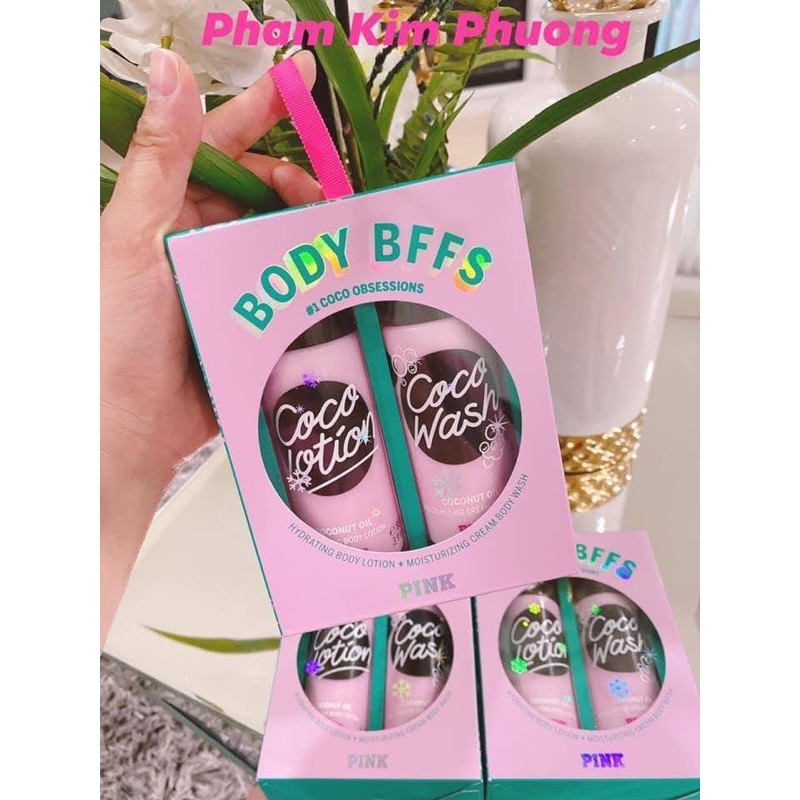 Bộ kem dưỡng da Victoria Secret Body BFFs Coco