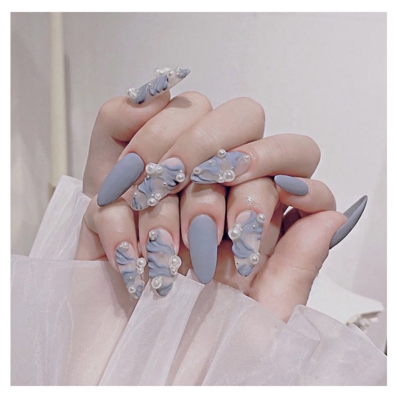 Khay charm bi tròn sắt đủ sz trang trí nail/móng tay