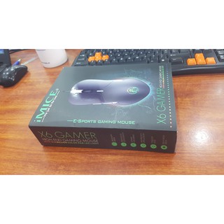 Chuột Gaming có dây Imice X6