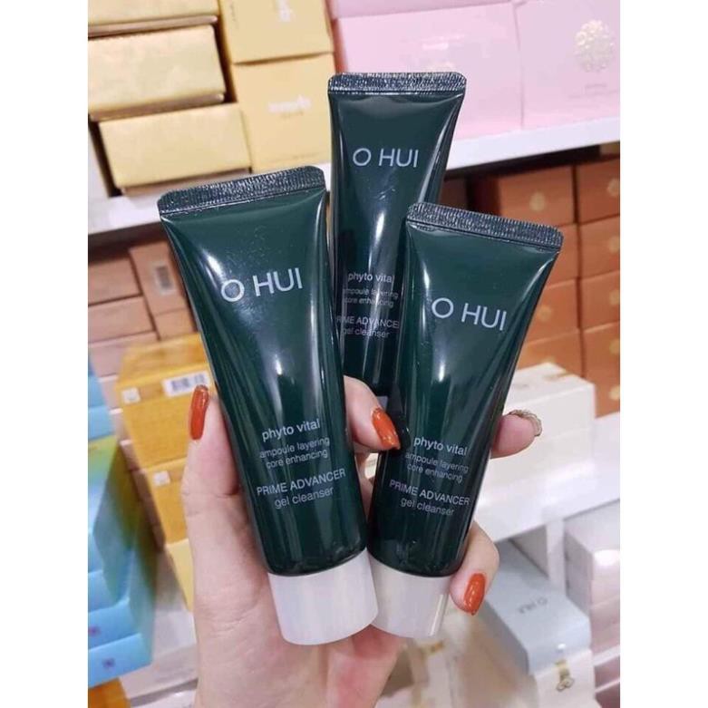 - Sữa rửa mặt ohui prime xanh tách set