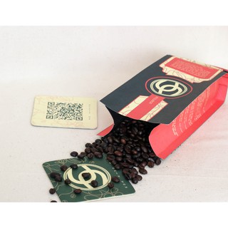 Cà phê Robusta nguyên chất - Hạt - 250gr