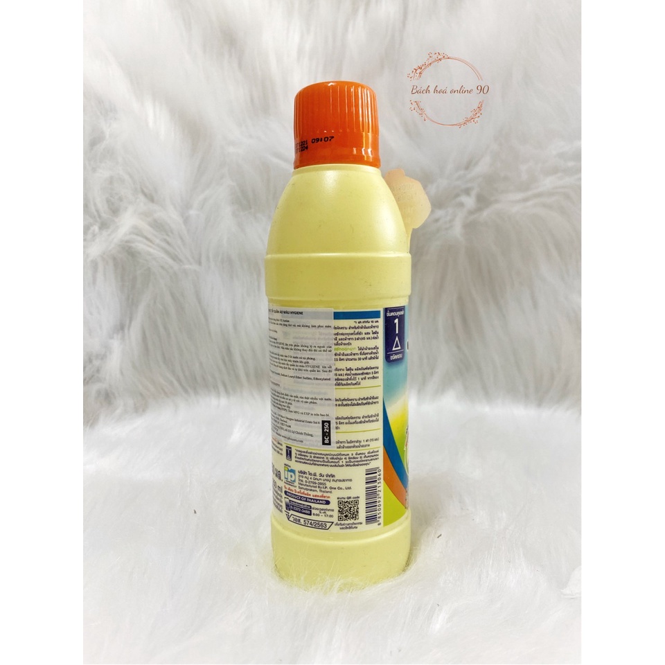 Nước tẩy quần áo màu Hygiene Thái Lan 250ml CHÍNH HÃNG
