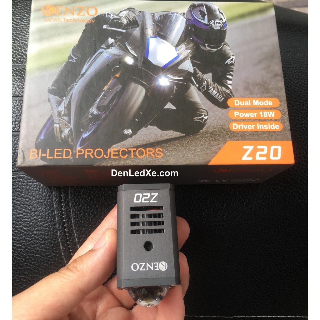 Kenzo Z20 - Bi Cầu Led Mini Trợ Sáng 2020 - Hàng Chính Hãng