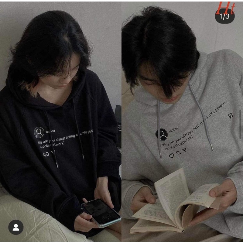Áo hoodie sad máy ảnh HT11