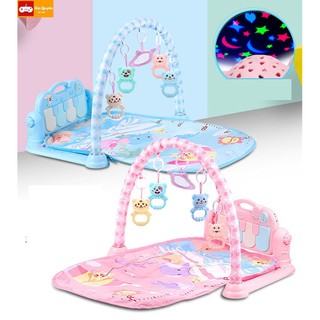 Thảm nằm có nhạc và đồ chơi cho bé