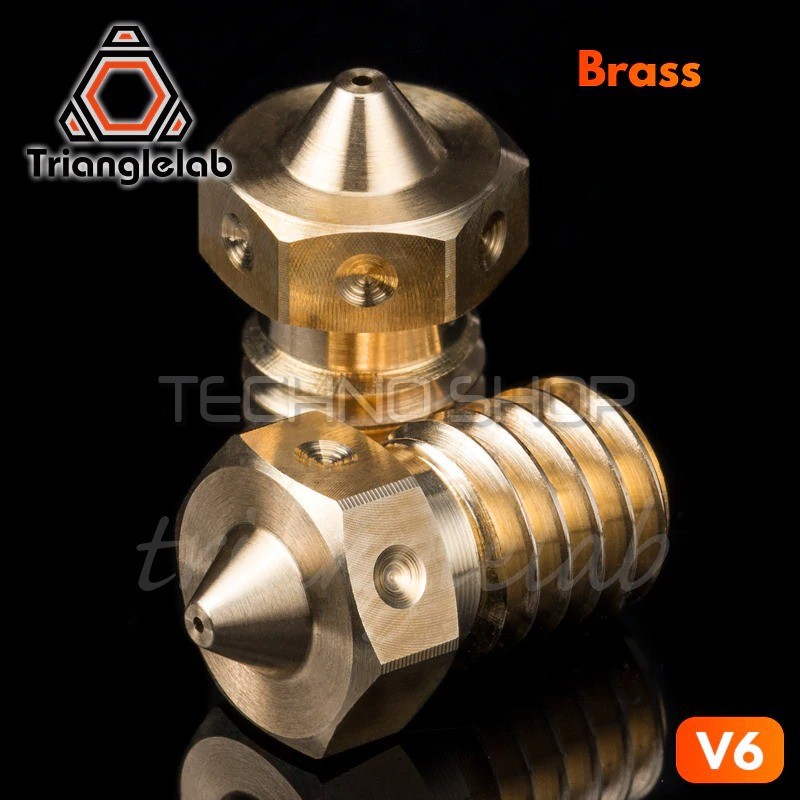 TRIANGLELAB Vòi phun V6 chất lượng hàng đầu cho máy in 3D vòi phun máy in hotend cho E3D hotend prus