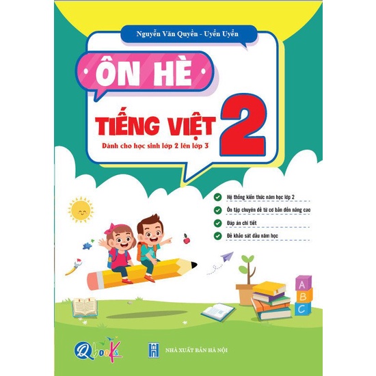 Sách - Ôn Hè Tiếng Việt 2 - Dành cho học sinh lớp 2 lên 3 (1 cuốn)