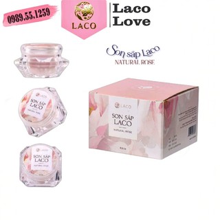 Son sáp LACO phiên bản mới cam kết chính hãng 2020 chiết xuất từ hoa hồng tươi ⚡mờ thâm môi, làm môi hồng mọng tự nhiên