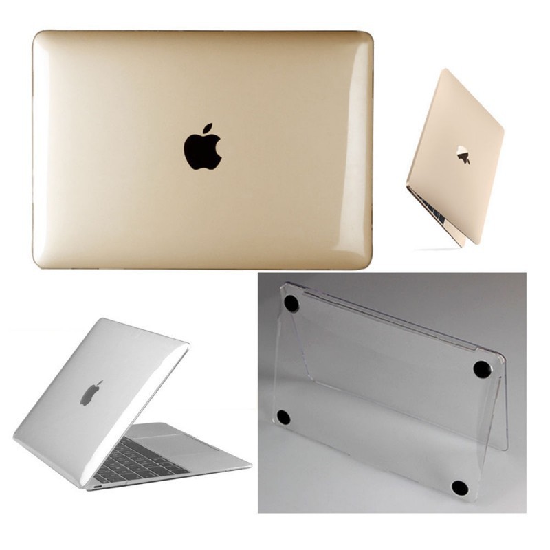 Case Ốp Macbook Màu Trong Suốt (Tặng Nút Chống Bụi, Kẹp Chống Gẫy Sạc )