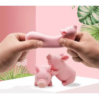 Heo Xả Stress SQUISHY Đáng Yêu Giúp Giảm Căng Thẳng, Lợn Bóp Co Dãn Chất Liệu TRP Xả Stress Hiệu Qủa