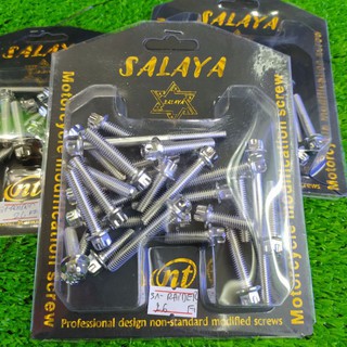 Full ốc lốc máy Salaya cho dòng xe Raider Fi- Satria 26con