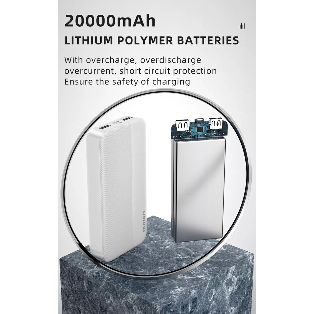 Sạc dự phòng K4s + / New 20000mAh Lithium Polymer