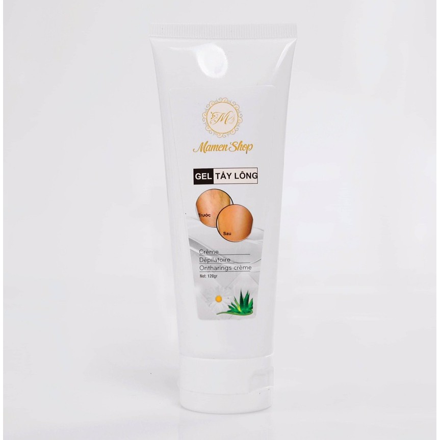 [Tặng cao triệt kèm] Kem tẩy lông vĩnh viễn vùng kín bikini nách Mamen Shop - 120ml. An toàn cho mọi loại da nhạy cảm | BigBuy360 - bigbuy360.vn