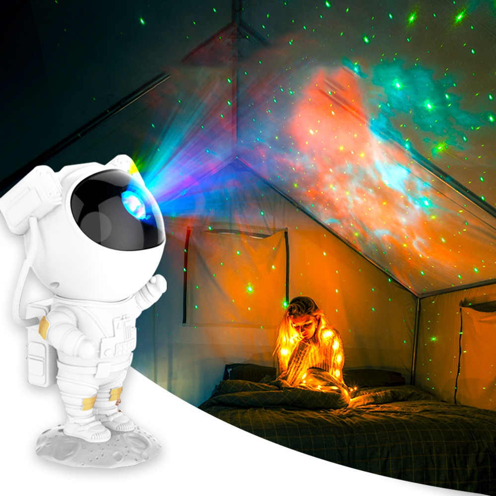 Đèn laser chiếu sao phi hành gia Galaxy Thiên Hà Đèn Nhập Khẩu Sẵn Hàng Giao Ngay