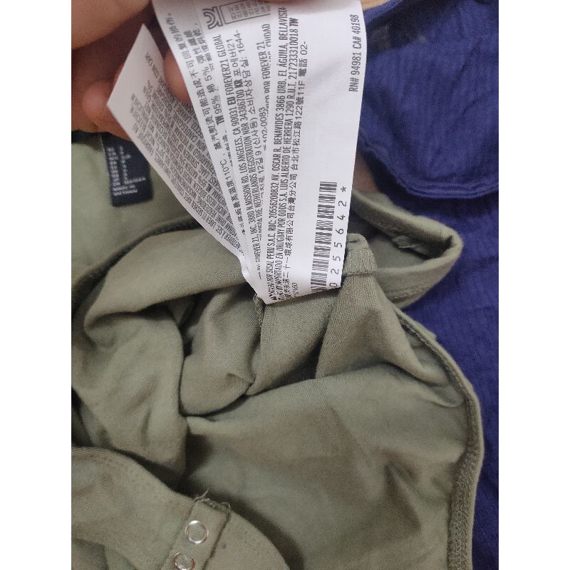 F21 bodysuit thun nữ đẹp vnxk BDSF29 AMGOBET