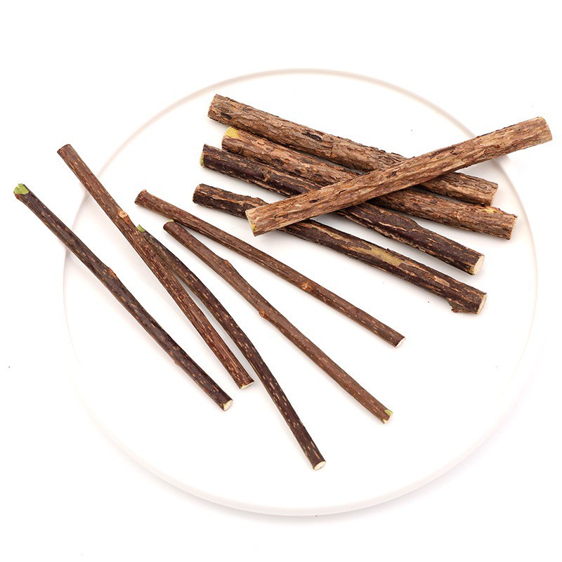 Set 30 Cây Gỗ Miêu Catnip Bạc Hà Cho Mèo Gặm Trắng Răng Masti