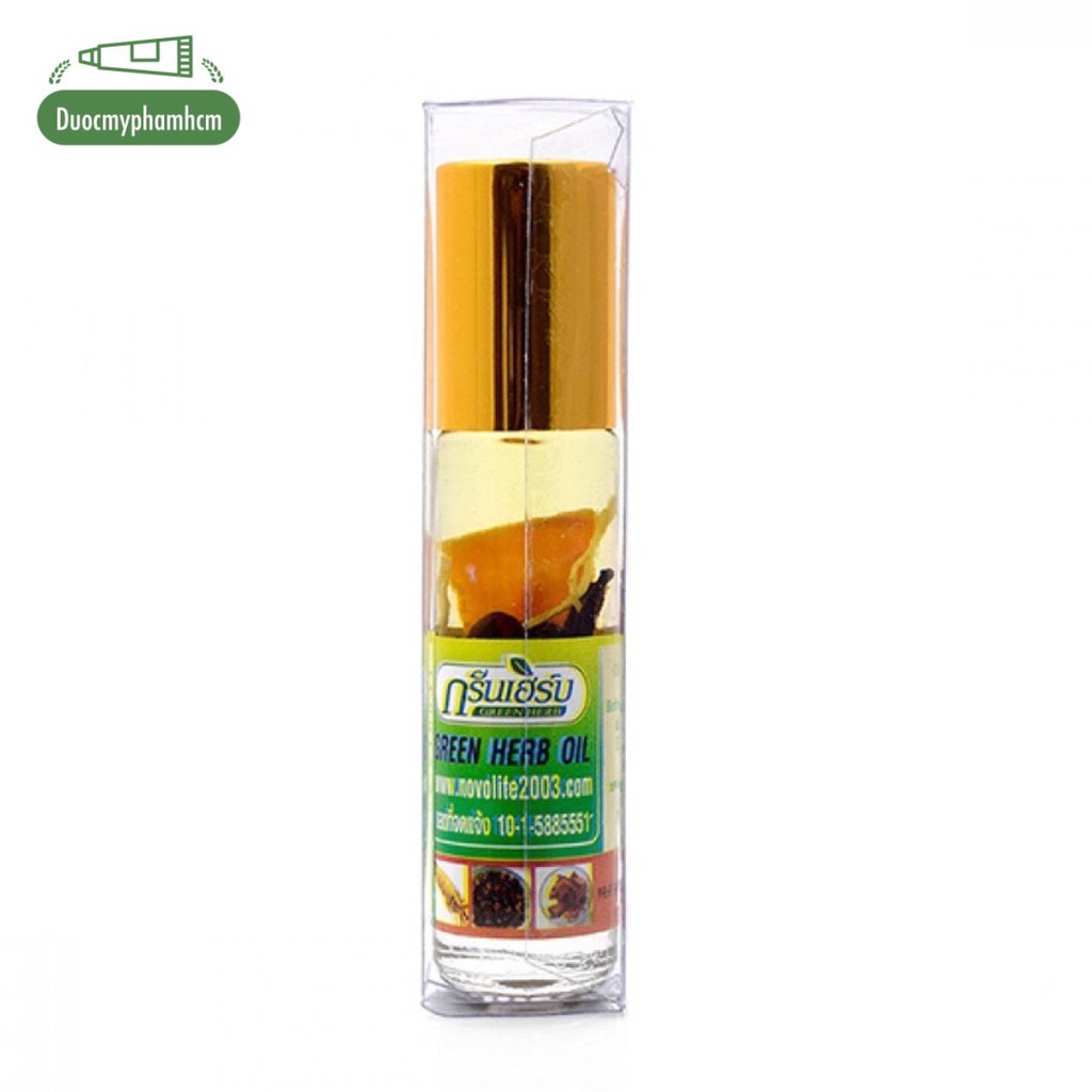 Dầu sâm thảo dược Thái lan Green Herb Oil 8cc