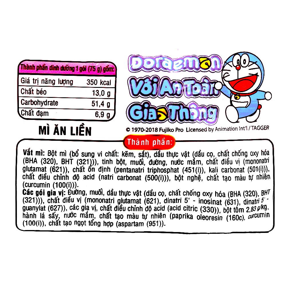 Thùng 30 gói mì Hảo Hảo tôm chua cay 75g