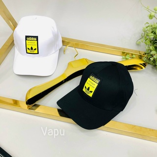 Mũ lưỡi trai, nón kết logo nền vàng