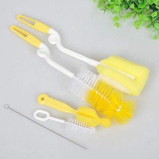 Bộ 5 dụng cụ vệ sinh cọ bình sữa