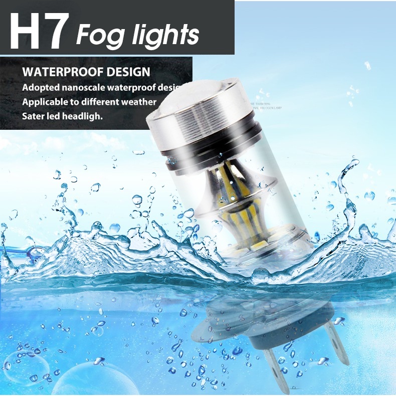 1 Đèn LED H7 Xi Nhan Siêu Sáng Cho Xe Hơi