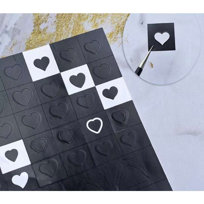 Sticker ẩn hình ,làm ombre new trend trang trí móng