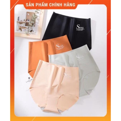 Quần Lót Su Lụa Cạp Cao Gen Bụng Tàng Hình SeXy
