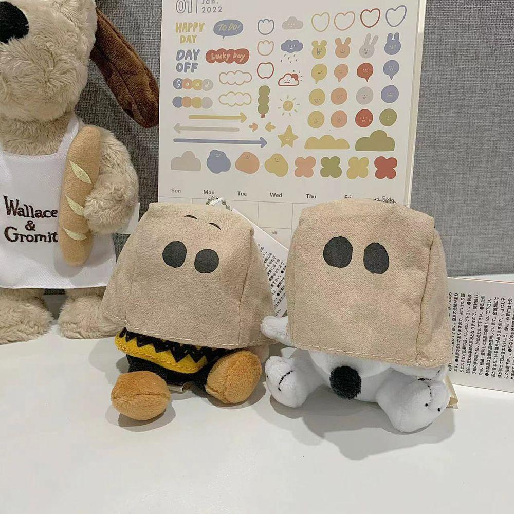 Móc Khóa Hình Chú Chó Snoopy Charlie Nhồi Bông Đáng Yêu