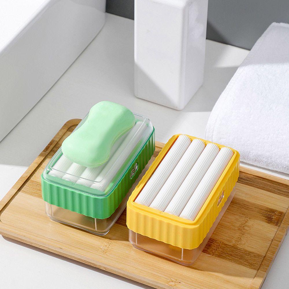 Hộp Đựng Xà Phòng Dạng Lỏng Hai Lớp Tiện Dụng Cho Nhà Bếp