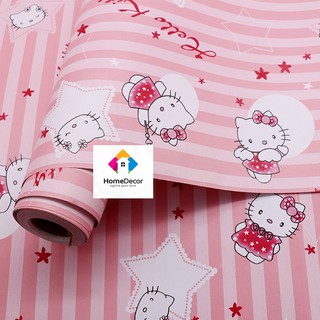 5M Giấy Dán Tường - Hello Kitty