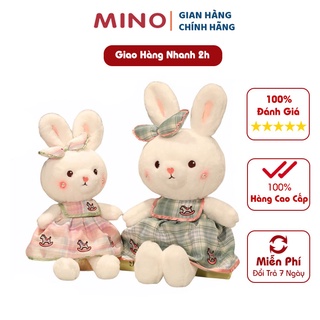 Gấu Bông Thỏ Trắng MINO Dễ Thương Cao Cấp TH103