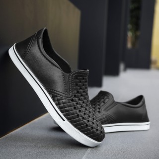 Giày nhựa xốp đi mưa siêu nhẹ chân cho nam và Fashion Slip-ons Man Sandals 40-45 Big Size