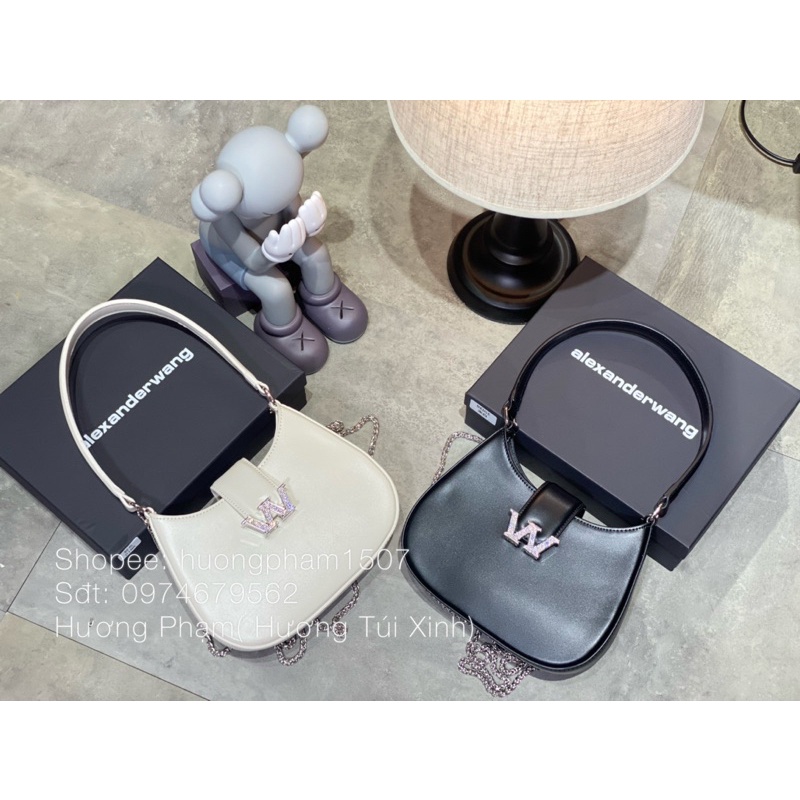 TÚI KẸP NÁCH CHỮ W SIZE 22 DA LỲ FULLBOX HÀNG ĐẸP