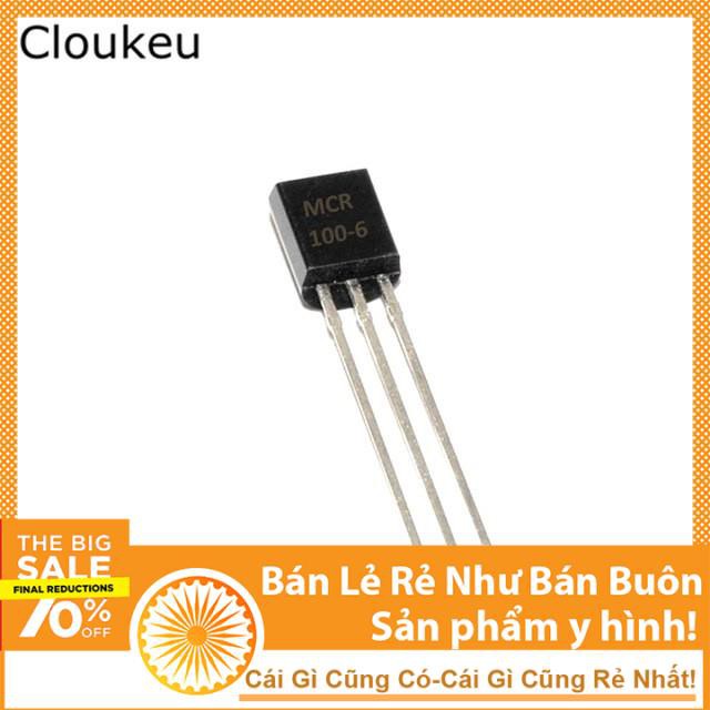 Linh kiện MCR100 - 6 TO92 0.8A 400V Giá Rẻ