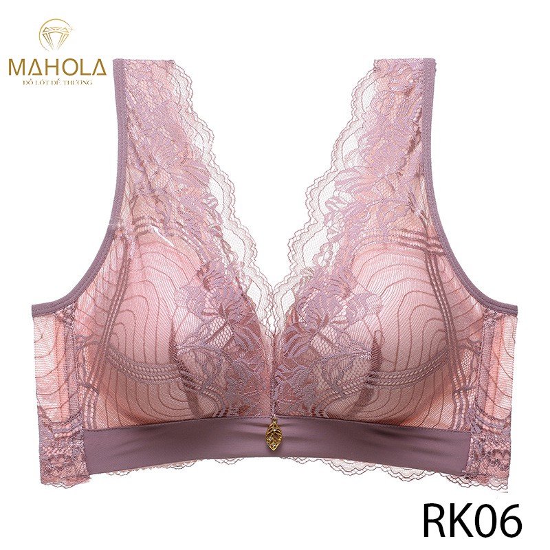 Áo Lót Nữ , Không Gọng, Có Lót Mỏng -MAHOLA- RK06