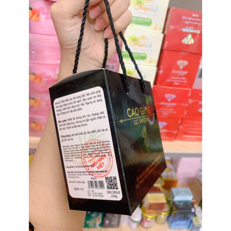 Cao Gừng mẫu mới chính hãng công ty