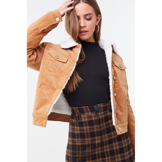 Áo Khoác F21 Lông Cừu - Size L (51-55kg) - 2343