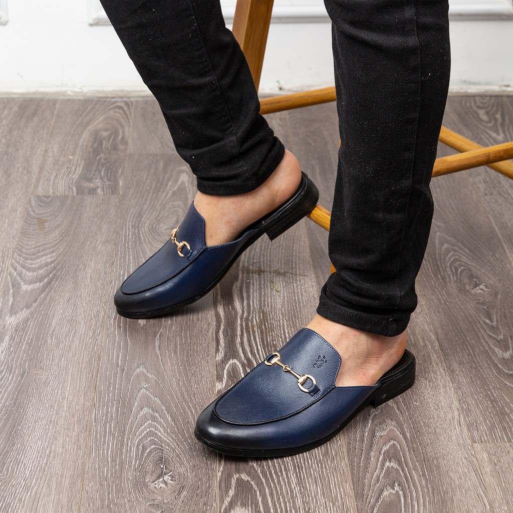 Giày sục nam Mules Loafer shoes BTAHOME LX 280-5 size 38-45, DA BÒ NGUYÊN TẤM BẢO HÀNH 12 THÁNG LỖI 1 ĐỔI 1