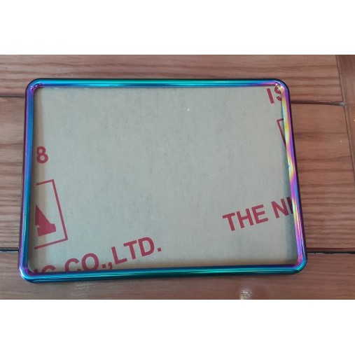 Ốp biển số titan gắn mọi loại xe máy  - STN