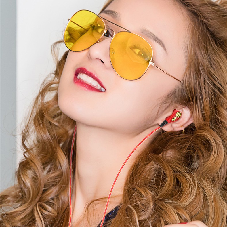 Tai nghe nhét tai chất lượng âm thanh HiFi với lõi kép siêu bass -DC3530