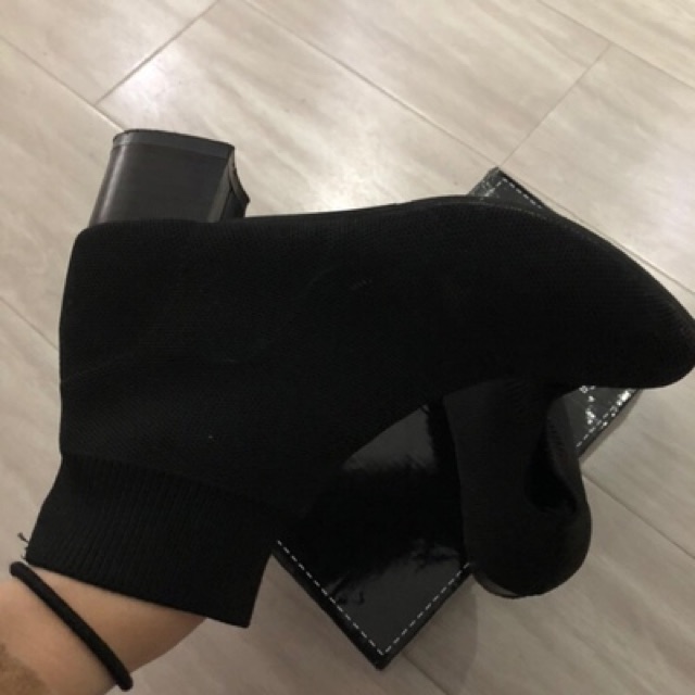 Bốt len cổ ngắn kèm ảnh thật ạh, sẵn 38,39 ah | BigBuy360 - bigbuy360.vn