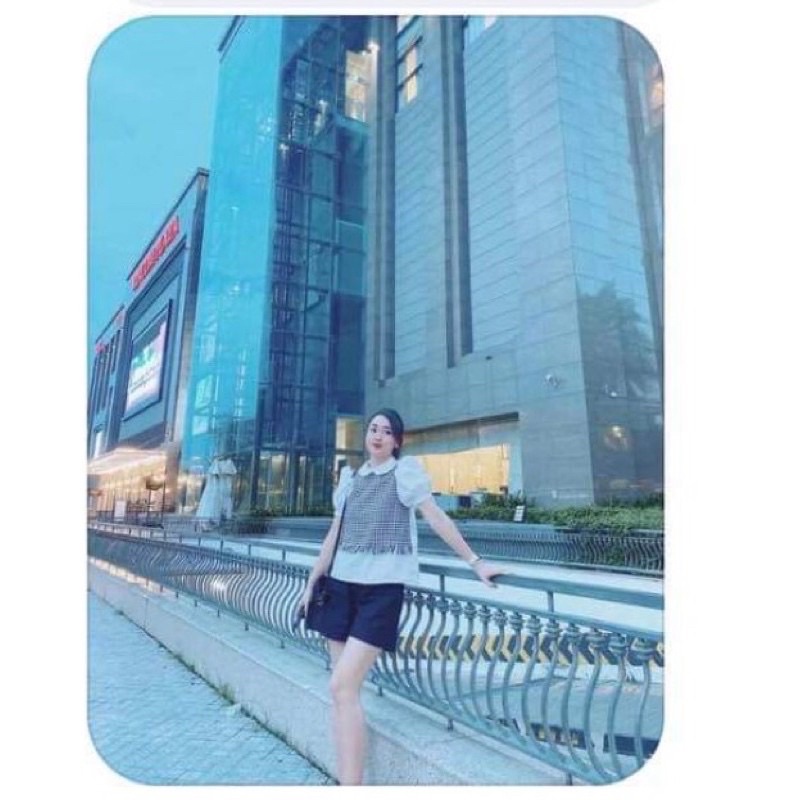 Pass áo sơmi zara cổ sen tay bồng xs