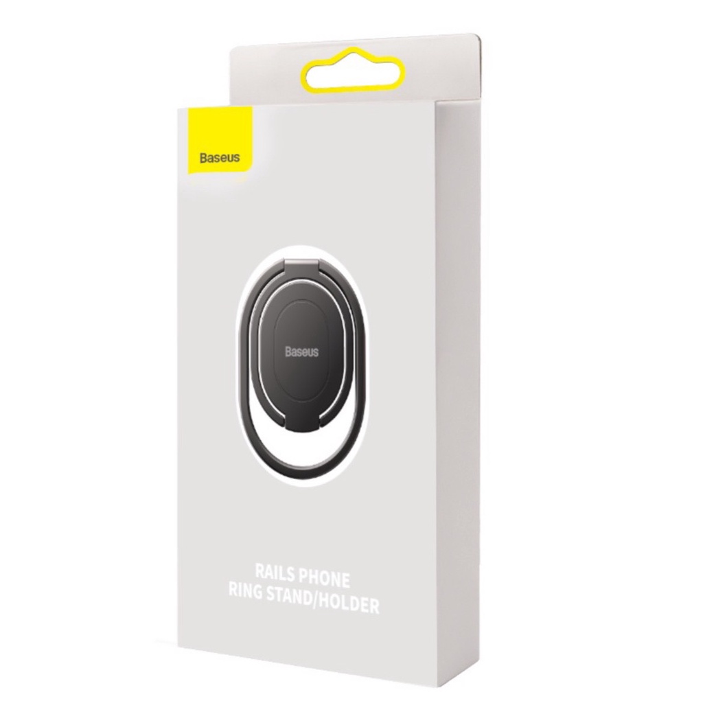 Giá đỡ điện thoại iring Baseus xoay 360 độ siêu mỏng siêu nhẹ