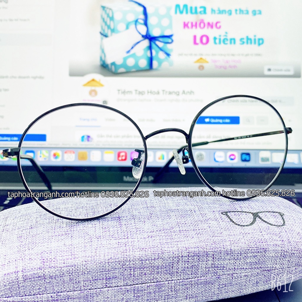 Kính chống tia UV, ánh sáng xanh của tivi, ipad, điện thoại... BAOEYEWEAR Hàn Quốc