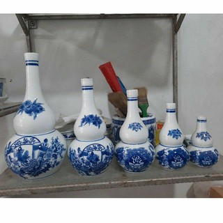Nậm rượu thờ cúng Bát Tràng