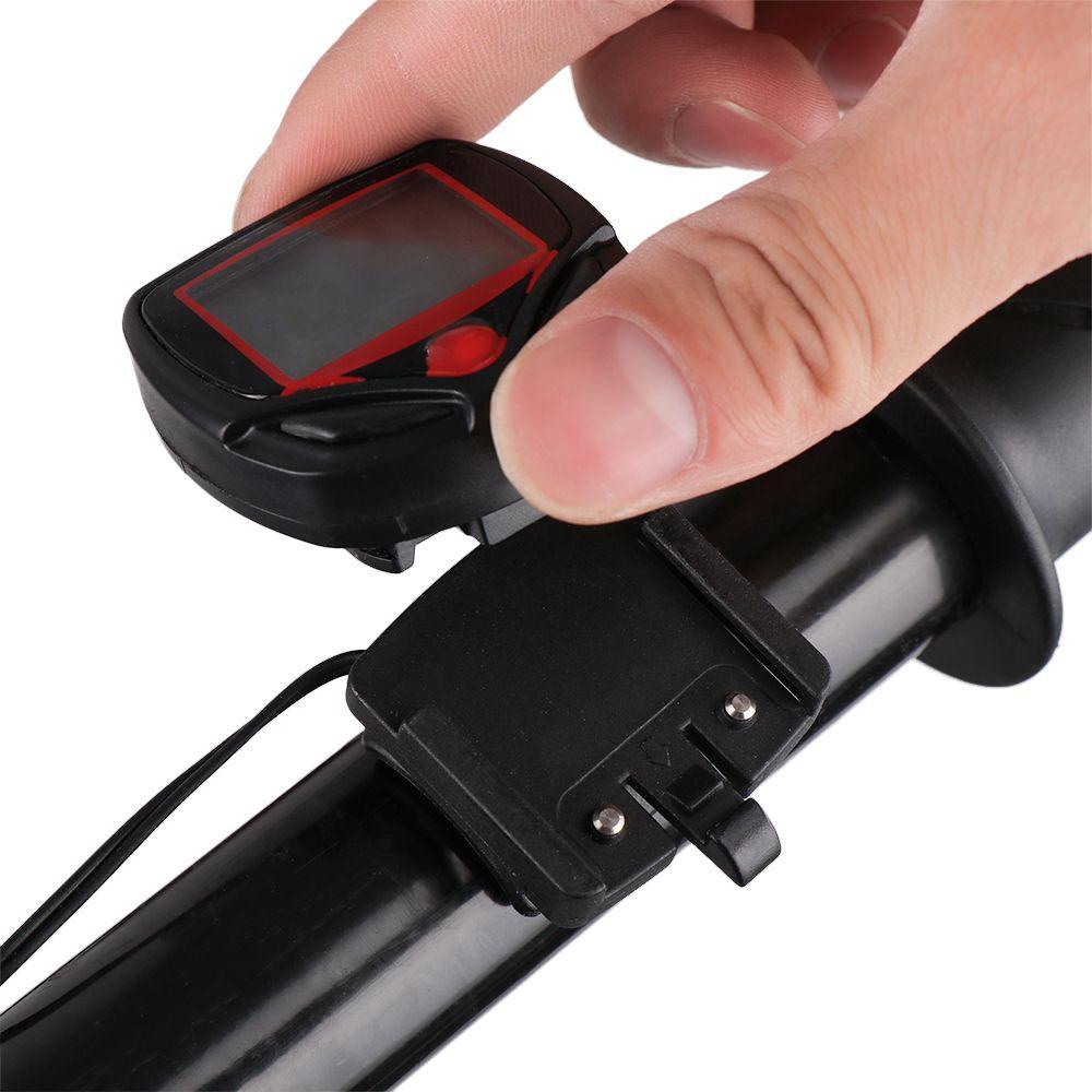 Đồng Hồ Đo Tốc Độ Xe Đạp Màn Hình LCD Kỹ Thuật Số Chống Thấm