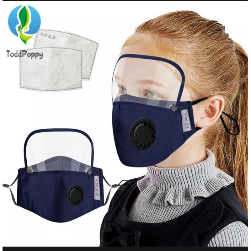 KHẨU TRANG ĐA NĂNG CÓ KÍNH CHỐNG DỊCH BỆNH TÁI SỬ DỤNG NHIỀU LẦN  DÀNH CHO HỌC SINH SINH VIÊN | BigBuy360 - bigbuy360.vn